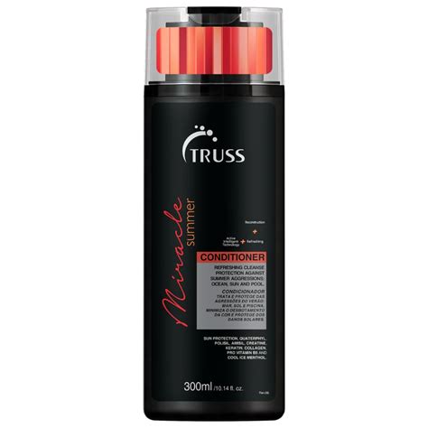 TRUSS Miracle Summer Conditioner - Moisturizing Conditioner, Protects ...