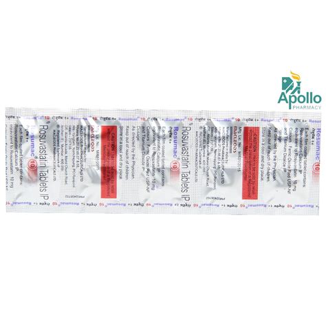 Rosumac 10 Tablet 10's Price, Uses, Side Effects, Composition - Apollo ...