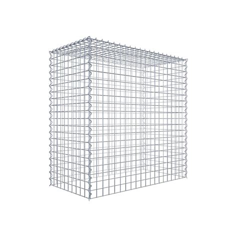 Gabion à monter en hauteur 100 cm x 100 cm x 50 cm (L x H x P), maille ...