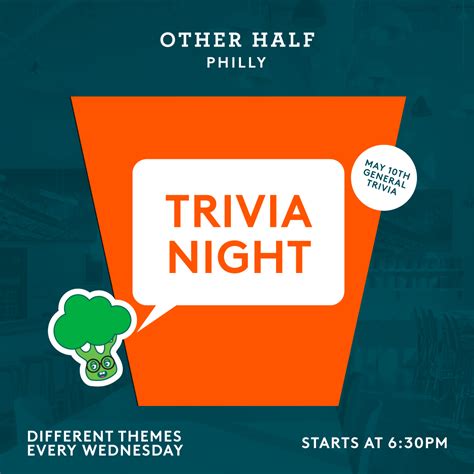 Philly Trivia Night - General Knowledge | Other Half Brewing