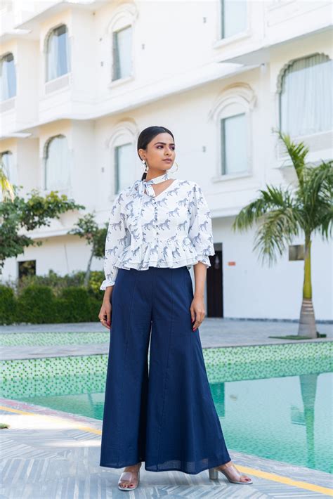 Buy Stylish Top With Fish Cut Pant | Women Dresses | Kohsh