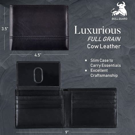BULLGUARD BULL GUARD Rfid Leather Wallet | The Respected India | Ubuy