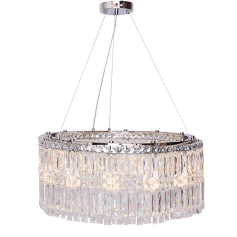 Crystal Circuit Chandelier (Circle) | Starry Night