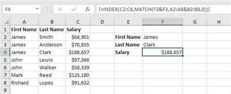 Image result for Index Lookup Excel Column