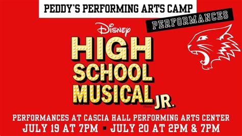 High School Musical Jr. Performances, Cascia Hall Performing Arts ...