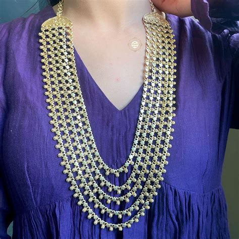 Full Gold Maharani Layered Necklace – The Chandi Studio