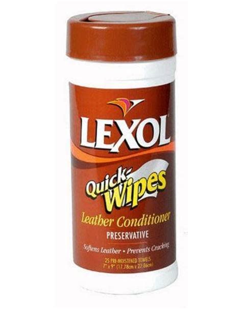 Lexol Leather Conditioner Quick Wipes - San Diego Saddlery