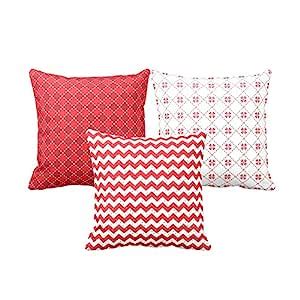 Buy YaYa cafe Christmas Gifts Cushion Covers House Decoration 20 x 20 ...