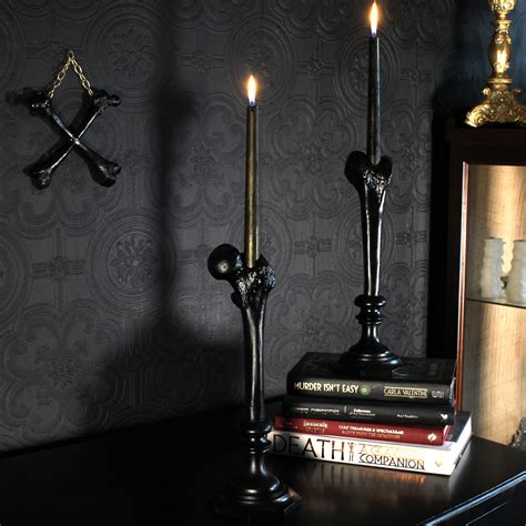 Black Gothic Wall Candle Holders Gothic Victorian Wall Candlestick,