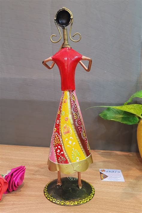 Tribal woman Nadaswaram home office table decor Showpiece – Smris