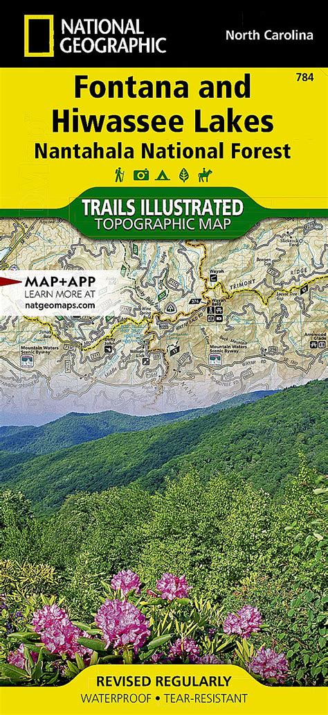 Buy Fontana And Hiwasee Lakes, Nantahala National Forest: Trails ...