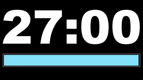 Timer 27 Minutes - YouTube