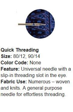 Image result for Singer Needle Color Code