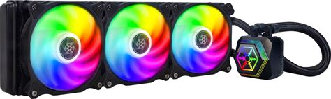 SilverStone PF360-ARGB PF Series Liquid Cooler - Triple Fan - 360mm ...