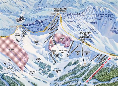 Telluride Mountain Village Trail Map at Amelie Coxen blog
