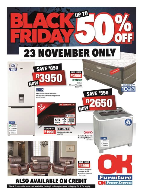 OK Furniture Black Friday 2019 Deals