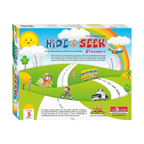 Buy toymate Hide & Seek Transport-Fun Brain Teasing Award Winning Game ...