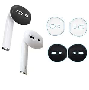 2 Pairs Upgrade Ear Covers Accessories Compatible with AirPods 1 ...