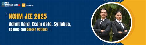 NCHMCT JEE Exam 2025 : Download Admit Card, Syllabus, Result