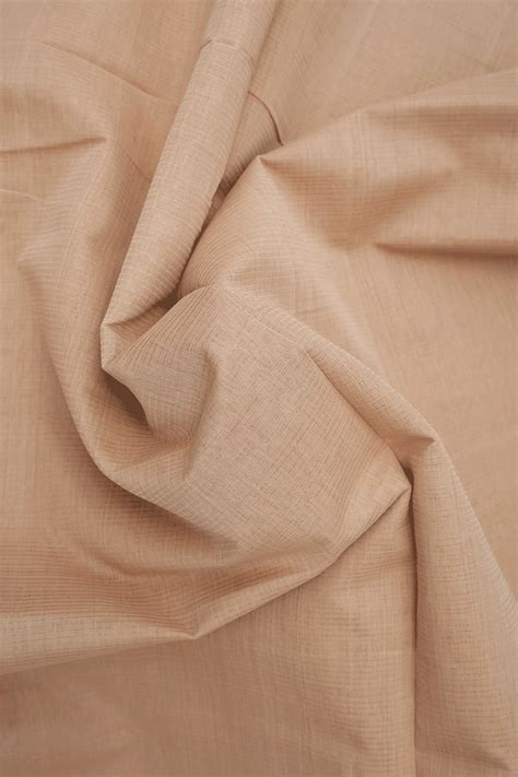 Twill Weave Zari Border Coffee Cream Mangalagiri Cotton Saree – Sundari ...