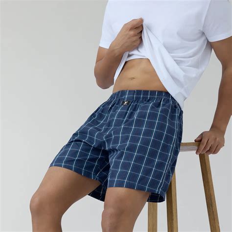 Checkmate Combed Cotton Boxer Shorts Vivid Blue – XYXX Apparels