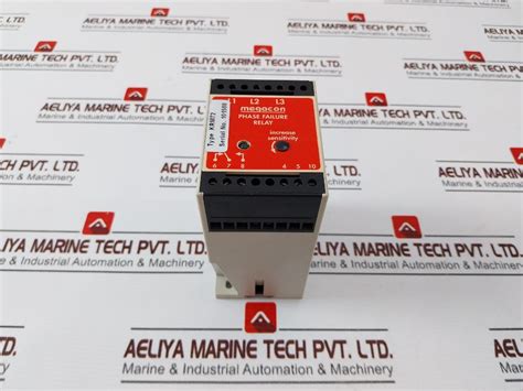 Megacon Krm72 Phase Failure And Sequence Relay 380/440V 50/60Hz ...