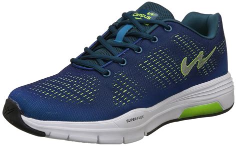 Campus Men's Quantum Green Running Shoe Sport shoe-10 UK/India (44 EU ...
