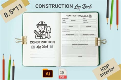 Image result for Contractor Daily Log Book