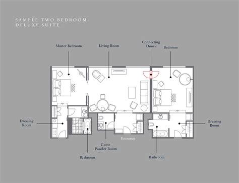 Luxury Hotel Suite Floor Plan | Viewfloor.co