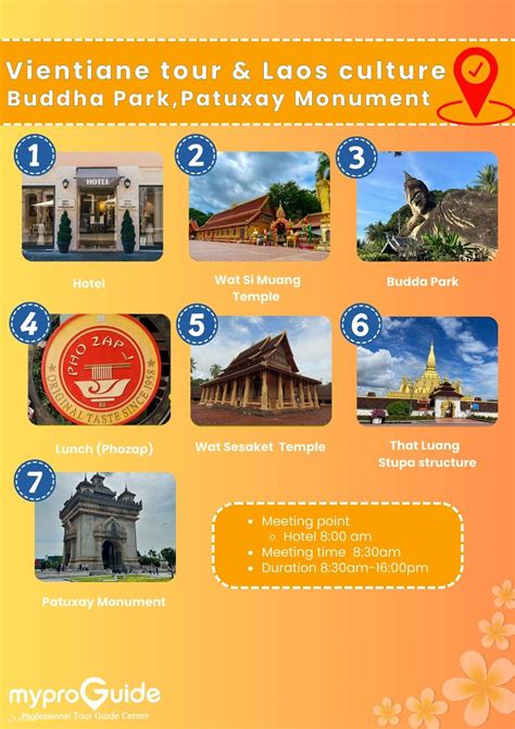 Iconic Vientiane Tour: Explore Buddha Park, Patuxay Monument & Laos Culture - Klook