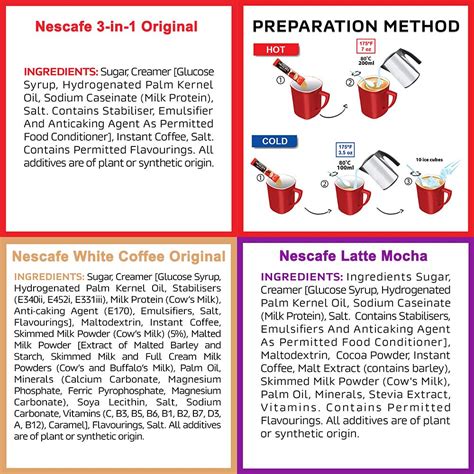 Buy Nescafé 3-in-1 VARIETY Flavor Instant Coffee Packets (3 Packs) and ...