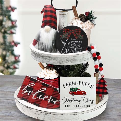 Country Christmas Table Decorations