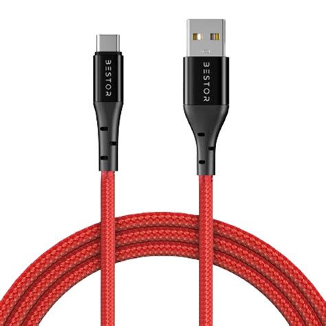 Bestor 65W VOC Type C USB Fast Charging Cable | Nylon Braided, High ...