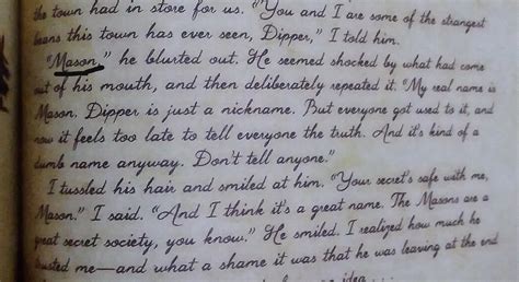 Dipper's real name (Journal 3) : r/gravityfalls