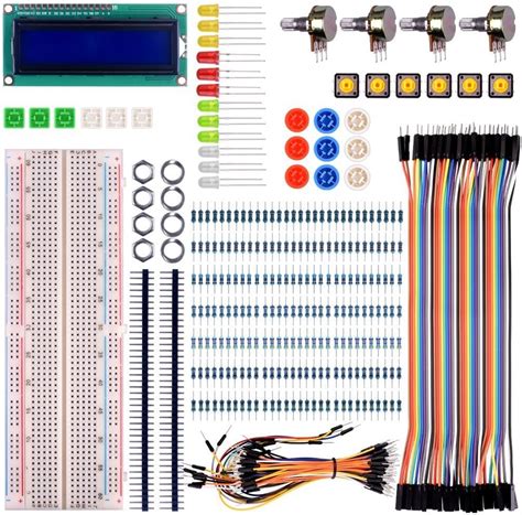 Buy kuman for Raspberry pi 4B3 Arduino Basic Starter Kit with LCD ...