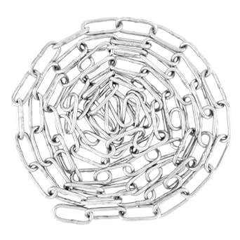 1/8 Inch 6.5 Feet 304 Stainless Steel Link Chain for Hanging Plants ...