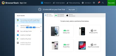 Image result for How to Test App Using App Live in BrowserStack