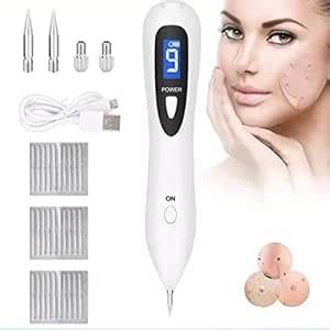 9 Level Lcd Laser Plasma Pen for Face Skin Beauty, Dark Spot Remover ...