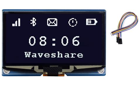 Buy 2.42inch OLED Display Module 128×64 Resolution, White Display Color ...