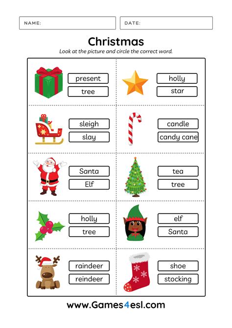 Free Christmas Worksheets | Christmas worksheets, Free printable ...