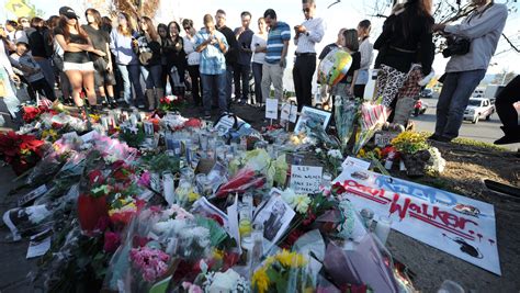 Vin Diesel gets emotional at Paul Walker crash site