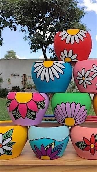 Grow and Glow : A pot painting social, Lumina's Creative Space ...