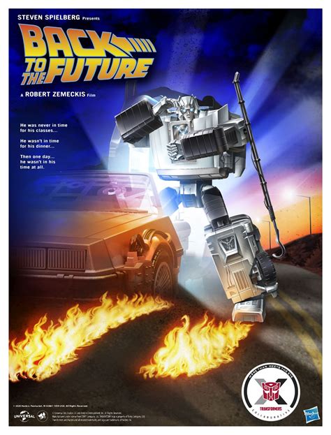 Transformers And 'Back To The Future' Collide In A New Toy And Comic ...