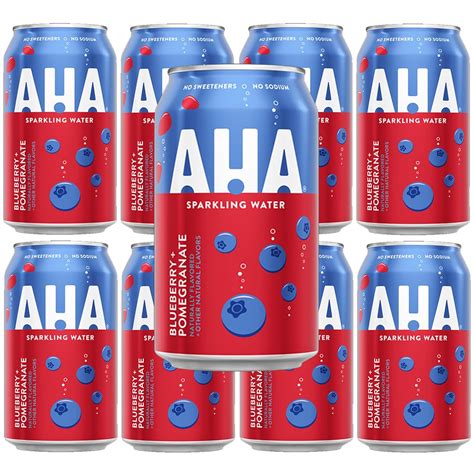 Aha Sparkling Water Blueberry Pomegranate at Johnny Sanderson blog