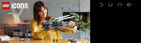 LEGO Icons Dune Atreides Royal Ornithopter Set 10327 Building Blocks ...