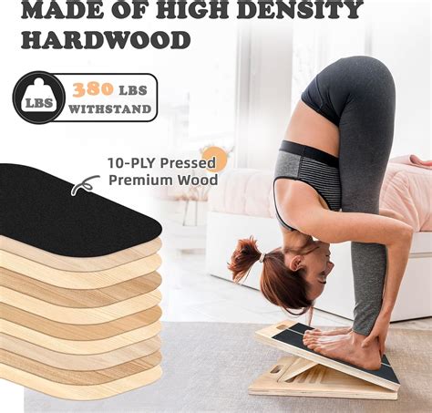 OiZenhio Portable Slant Board for Calf Stretching Squats Calf India | Ubuy