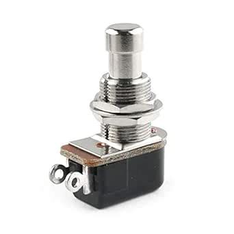 E-outstanding 2-pin SPST Lock-free Momentary Effects Push Button Foot ...