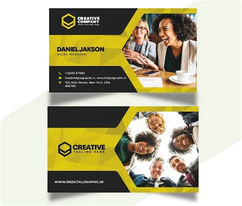 Creating a Professional Impression: Designing a Corporate Business Card ...