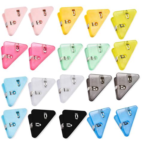 20pcs Corner Paper Clip Prevent Books Curling,Triangle Book Page Corner ...
