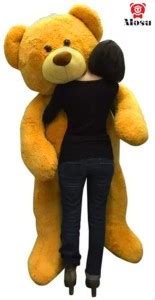 MOSU 5 Feet Yellow Super Soft Huggable Teddy Bear for Girlfriend ...